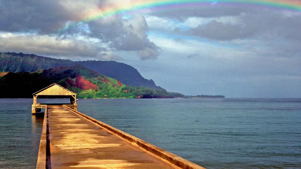 Photographer framing Opaekaa Falls on a private Kauai photography tour, part of a Hawaii photoshoot itinerary